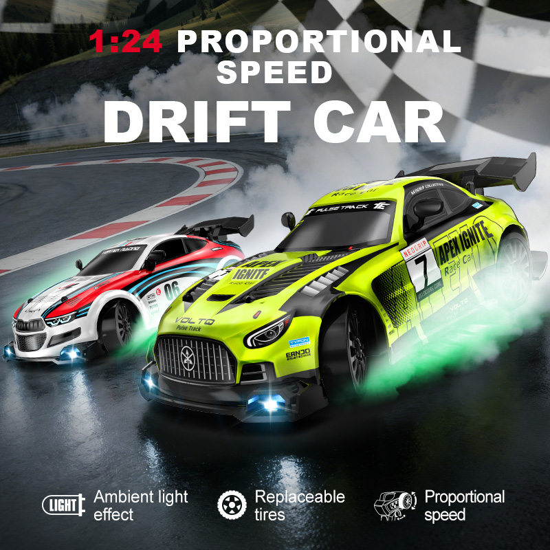 Rc Drift Car 1 24 Scale 4Wd - Mobil RC Drift 4WD Skala 1:24