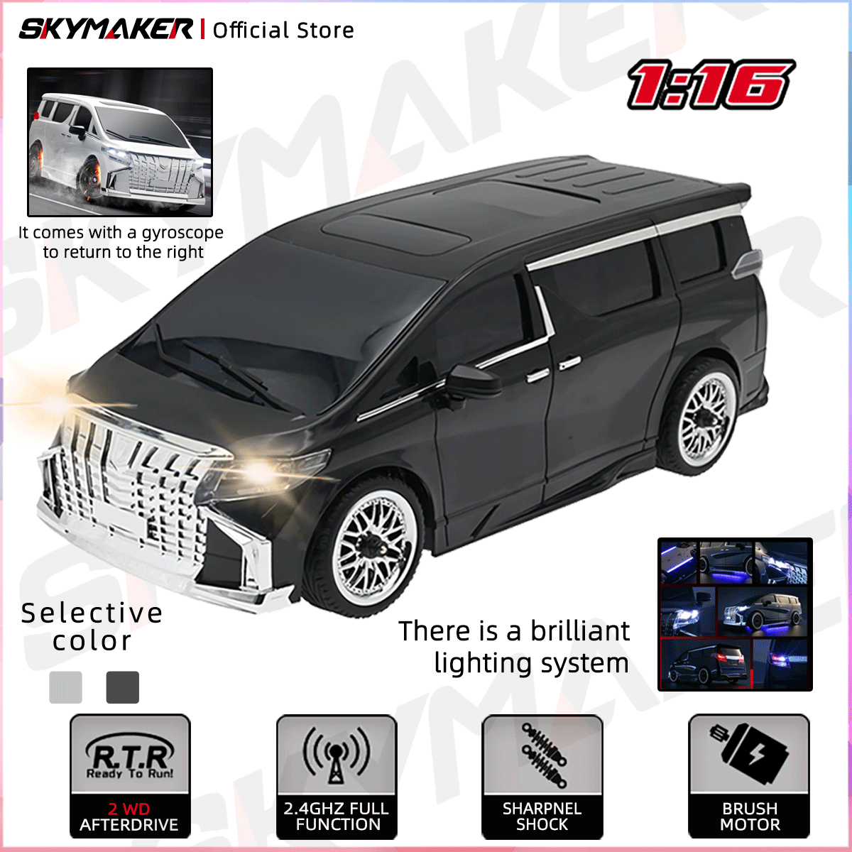 Rc Drift Car 1 24 Scale 4Wd - MN68 Skala 1:16 Mobil RC Drift