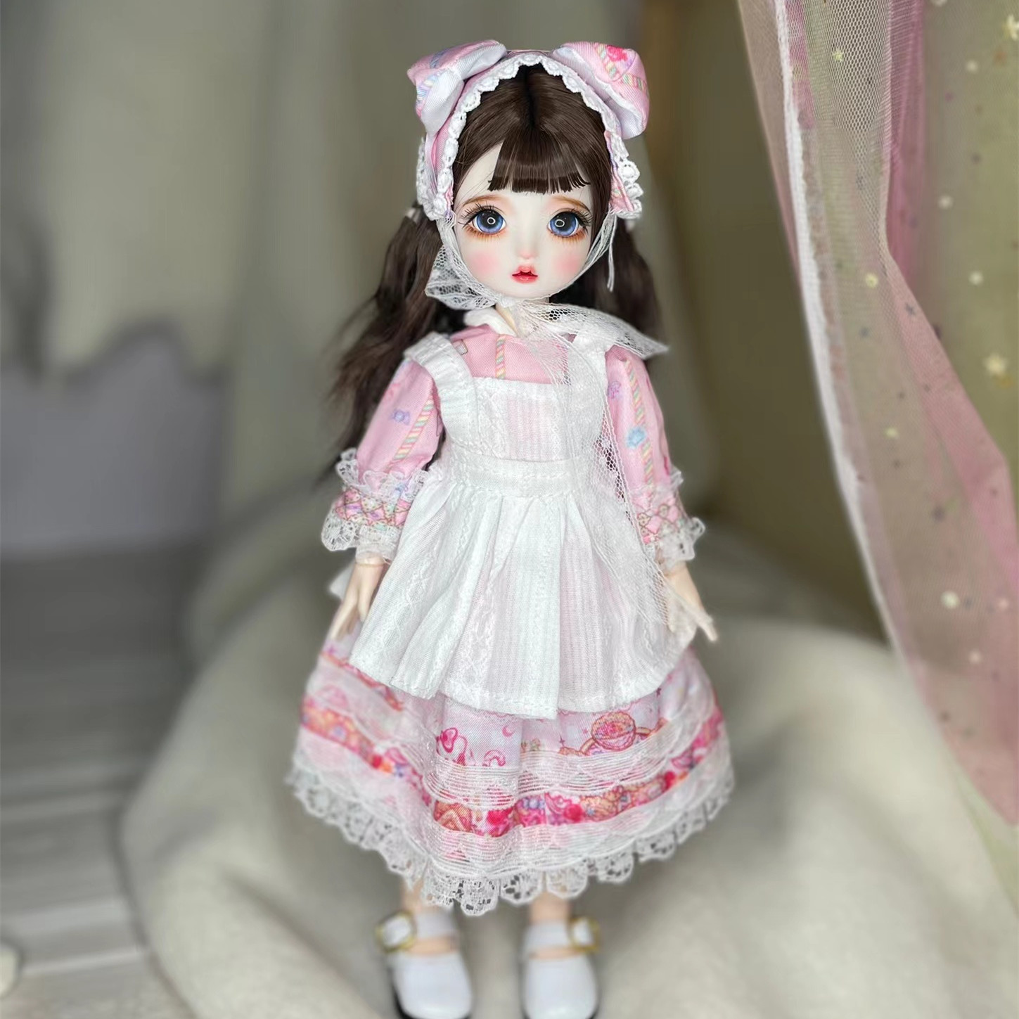 Bjd Doll 1 6 Full Set With Clothes - Boneka Fashion Super Lucu Skala 1/6