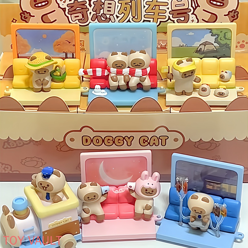 Anime Action Figure Blind Box - Kotak Misteri Seri Nomor Kereta Fantasi