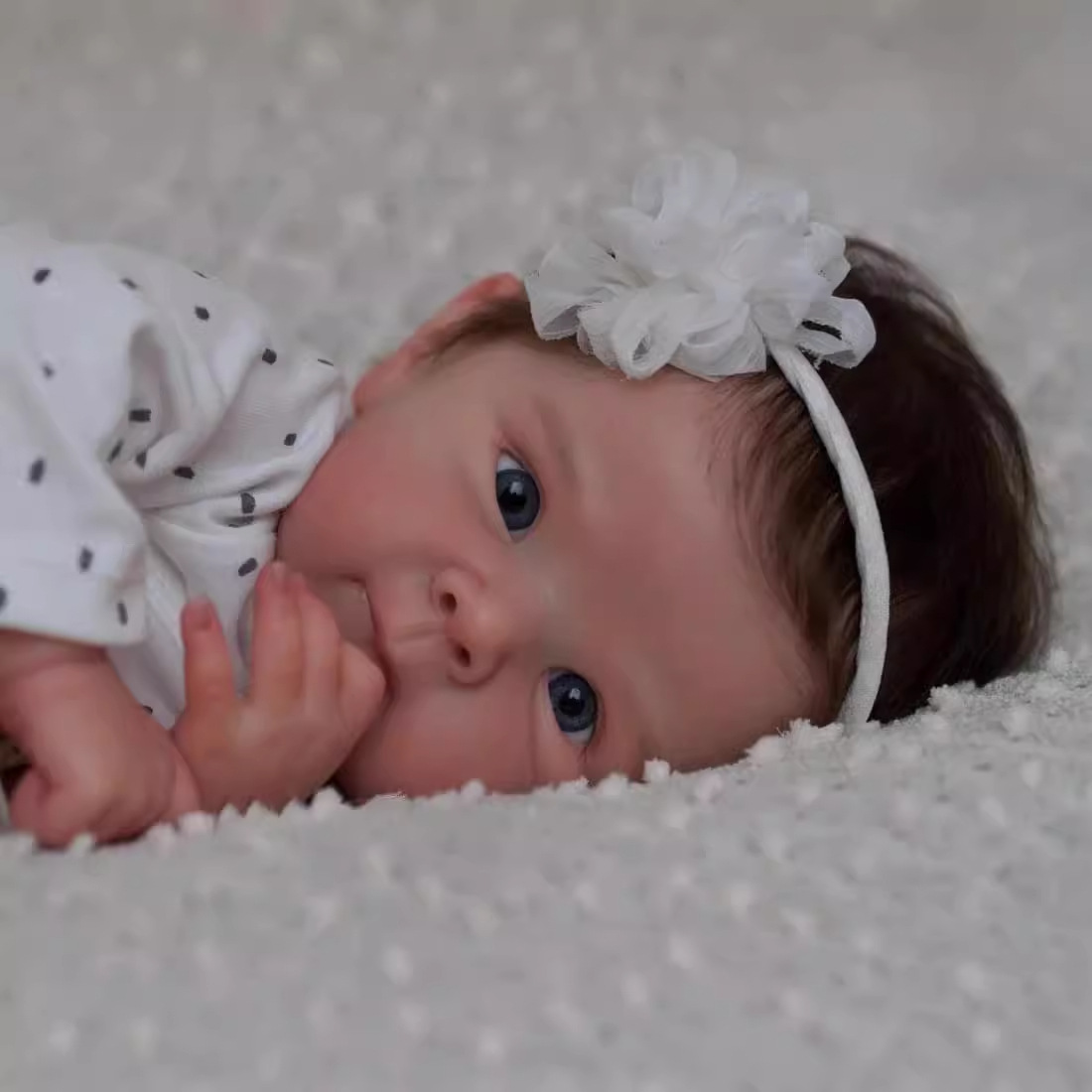 Reborn Baby Doll Silicone Realistic - Boneka Bayi Realistis Silikon Seluruh Tubuh