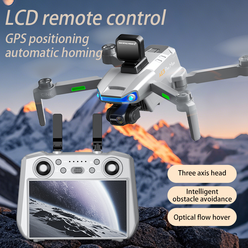 Fpv Brushless Rc Drone 4K - AE3 PRO Max Drone RC kamera