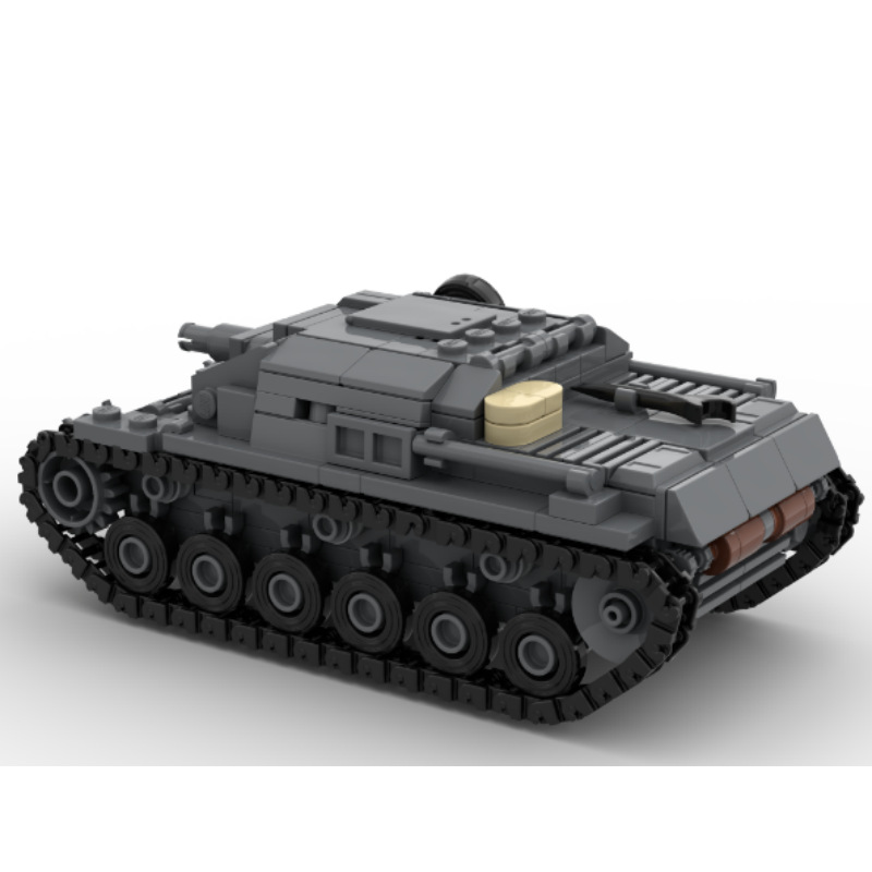 Lego Compatible Military Tank - MOC Tank Militer Model B Partikel
