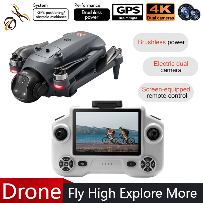 Fpv Brushless Rc Drone 4K - Drone Mini RC Quadcopter NEW YL059
