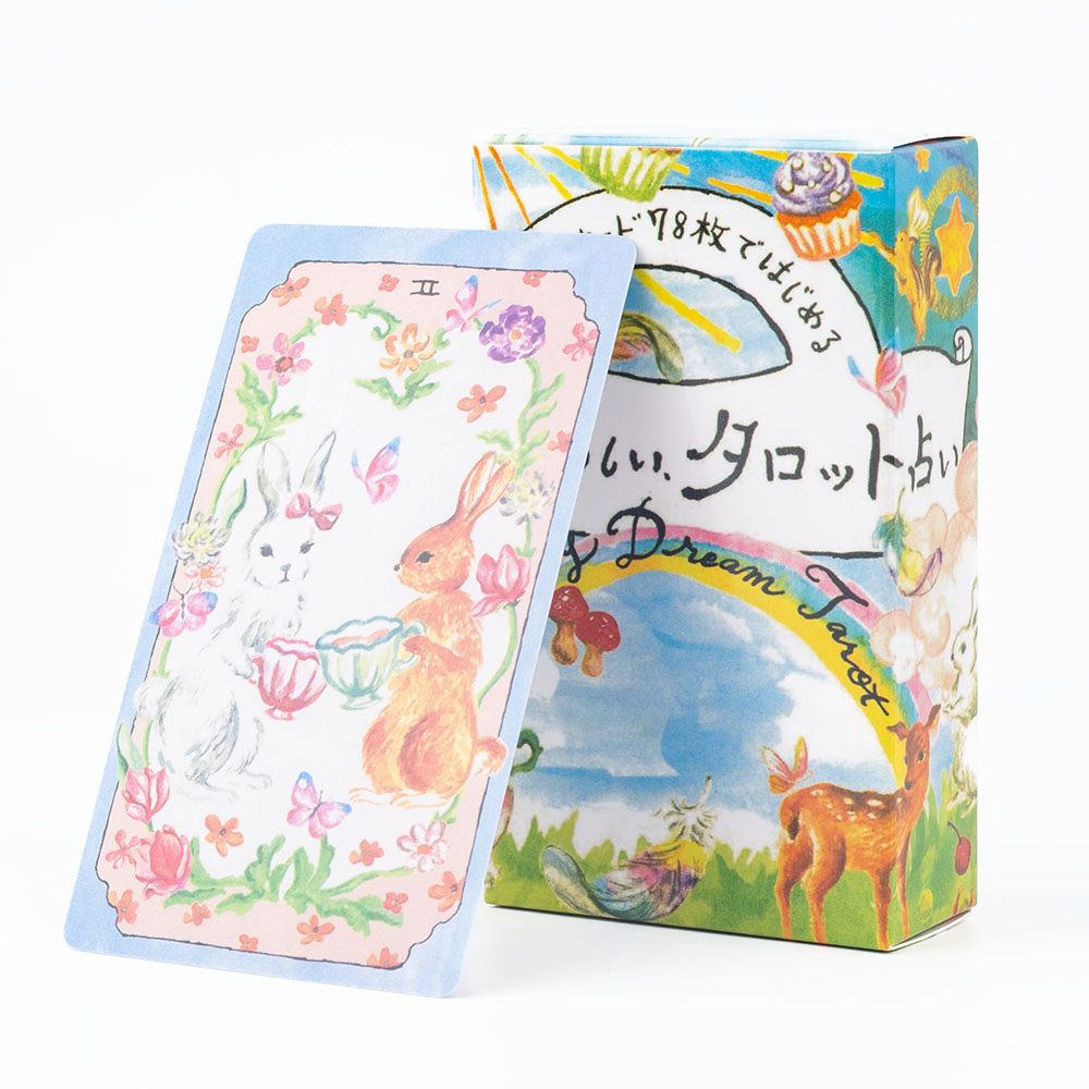 Tarot Cards Deck With Guidebook - Day Dream Tarot 78 buah kartu