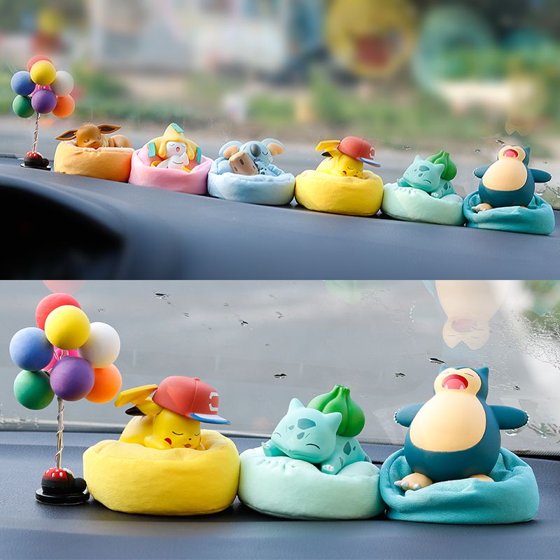 Anime Action Figure Blind Box - Seri Pose Tidur Pokémon Blind Box