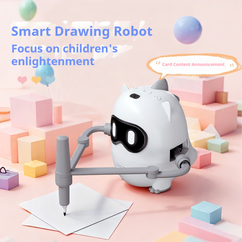 Educational Toys - Robot Gambar Dinosaurus Pintar Generik, Mainan