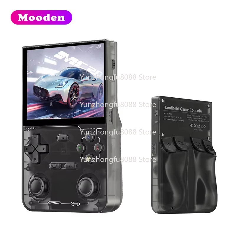Retro Handheld Game Console R36S - Konsol Game Genggam L K36 Layar