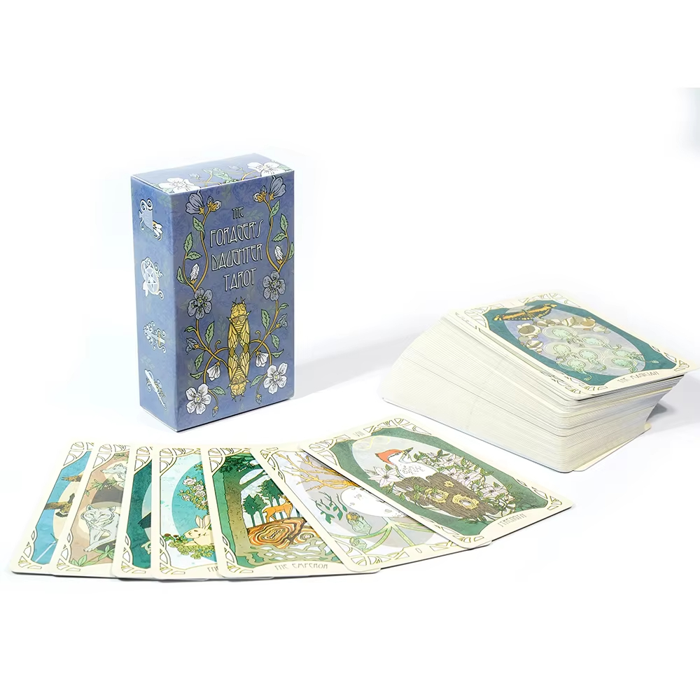 Set Ramalan Tarot Forager'S Da - Tarot Cards Deck With Guidebook ulasan dan harga