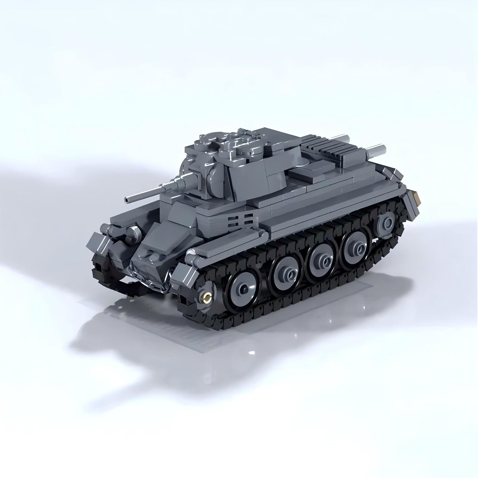 Set Blok Bangunan Kendaraan La - Lego Compatible Military Tank ulasan dan harga