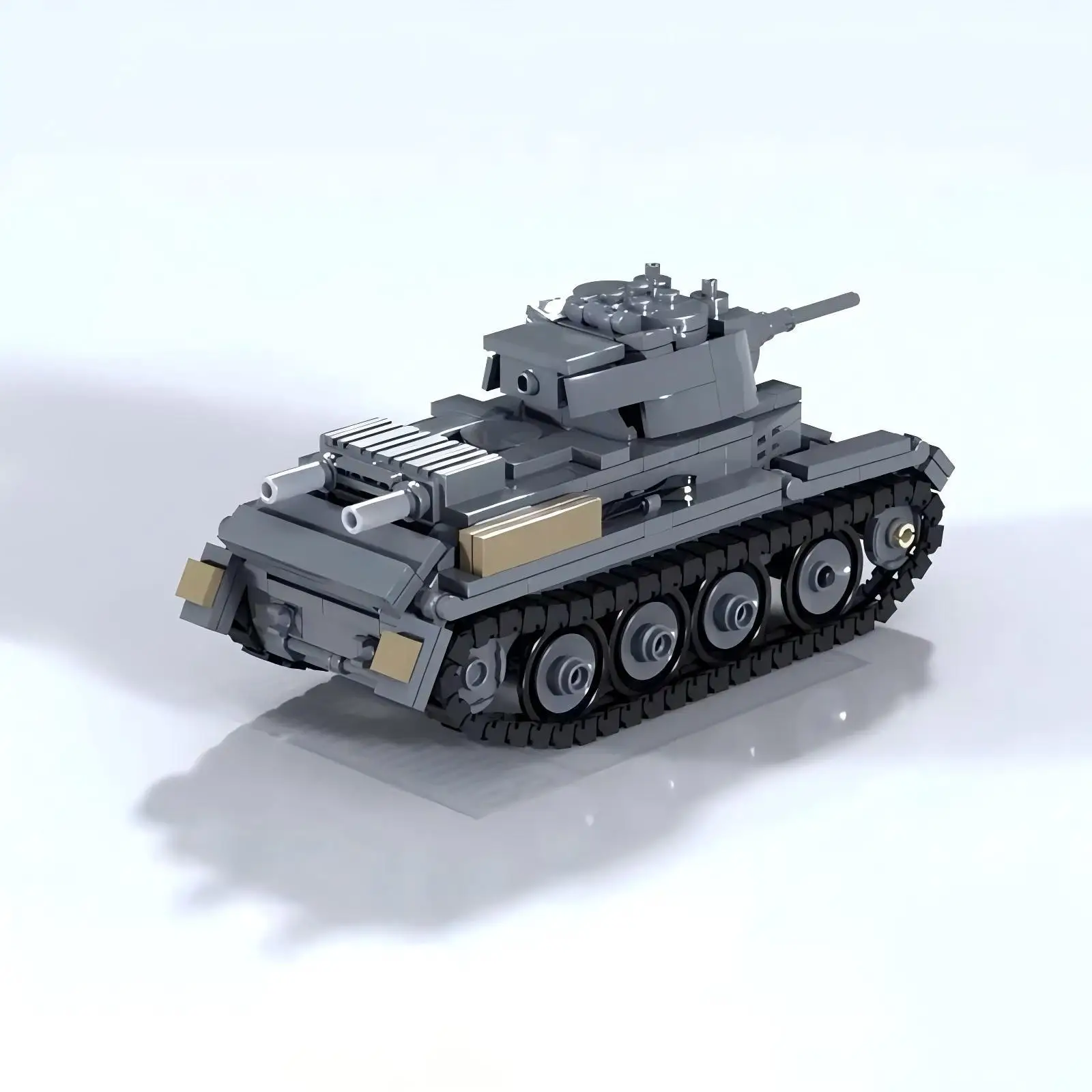 Set Blok Bangunan Kendaraan La - Lego Compatible Military Tank ulasan dan harga