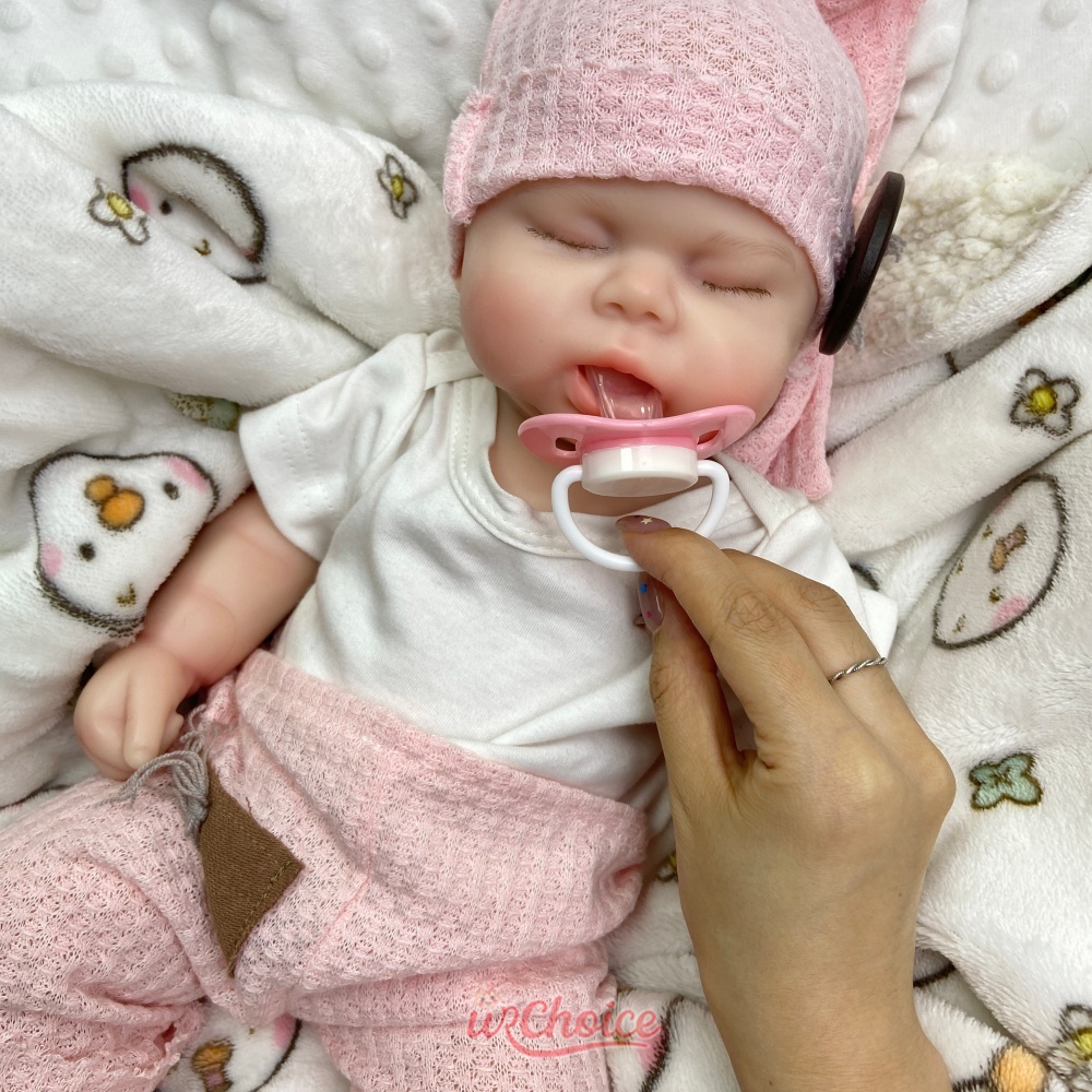 Boneka Reborn Silikon Mulut Te - Reborn Baby Doll Silicone Realistic ulasan dan harga