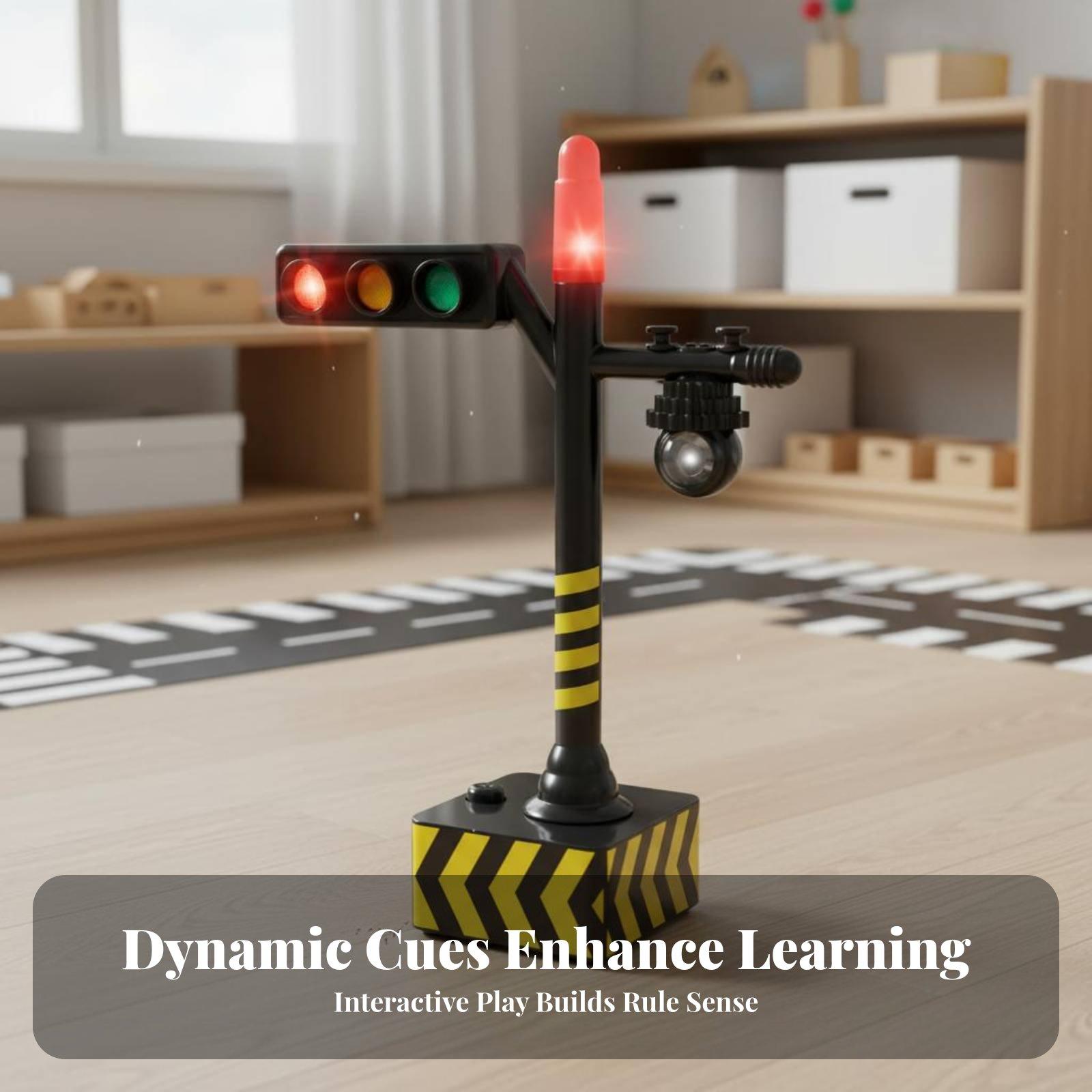 Lampu Lalu Lintas Mainan denga - Educational Toys ulasan dan harga