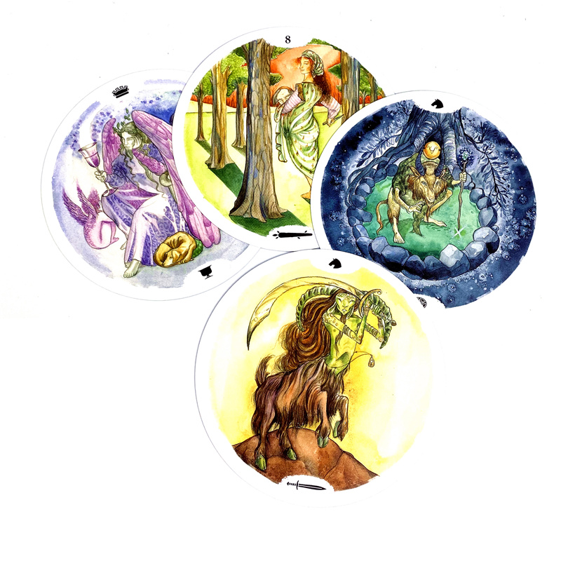 Kartu Tarot Lingkaran Kehidupa - Tarot Cards Deck With Guidebook ulasan dan harga