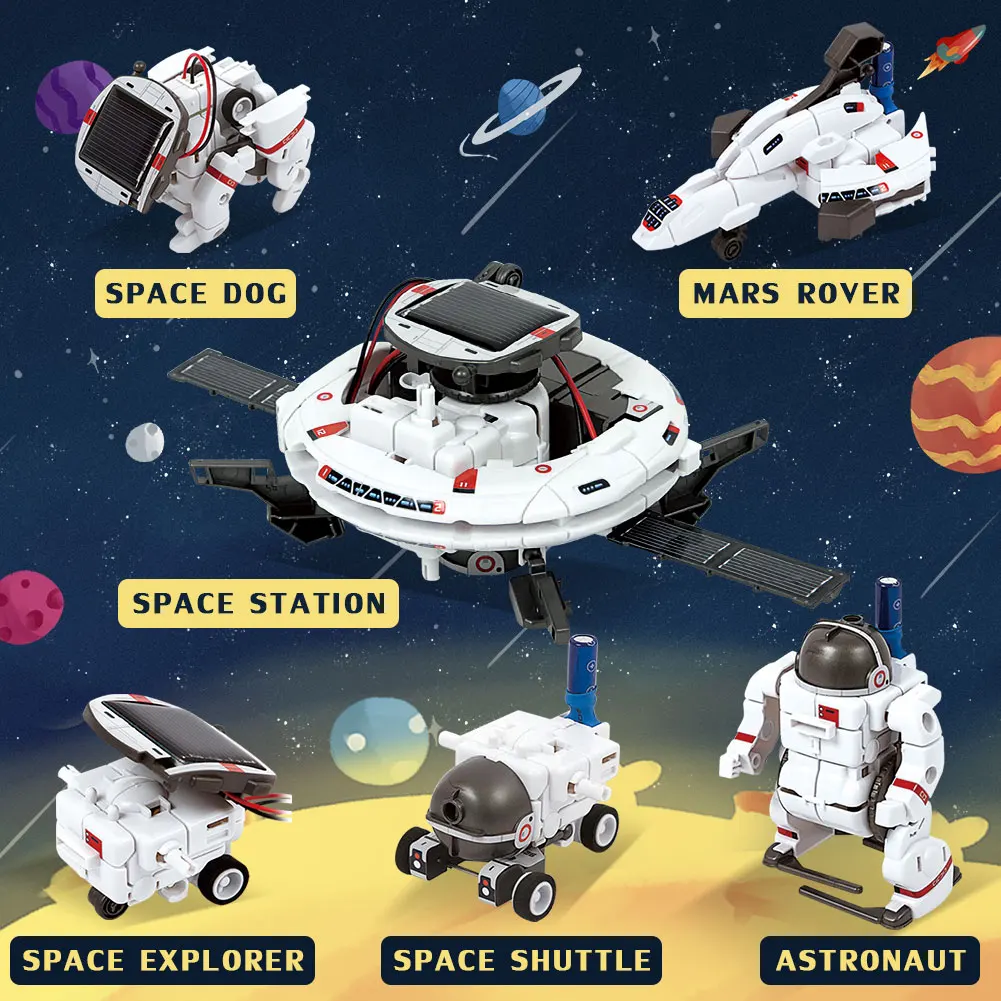 Kit mainan Robot surya, STEM T - Stem Solar Robot Kit For Kids ulasan dan harga