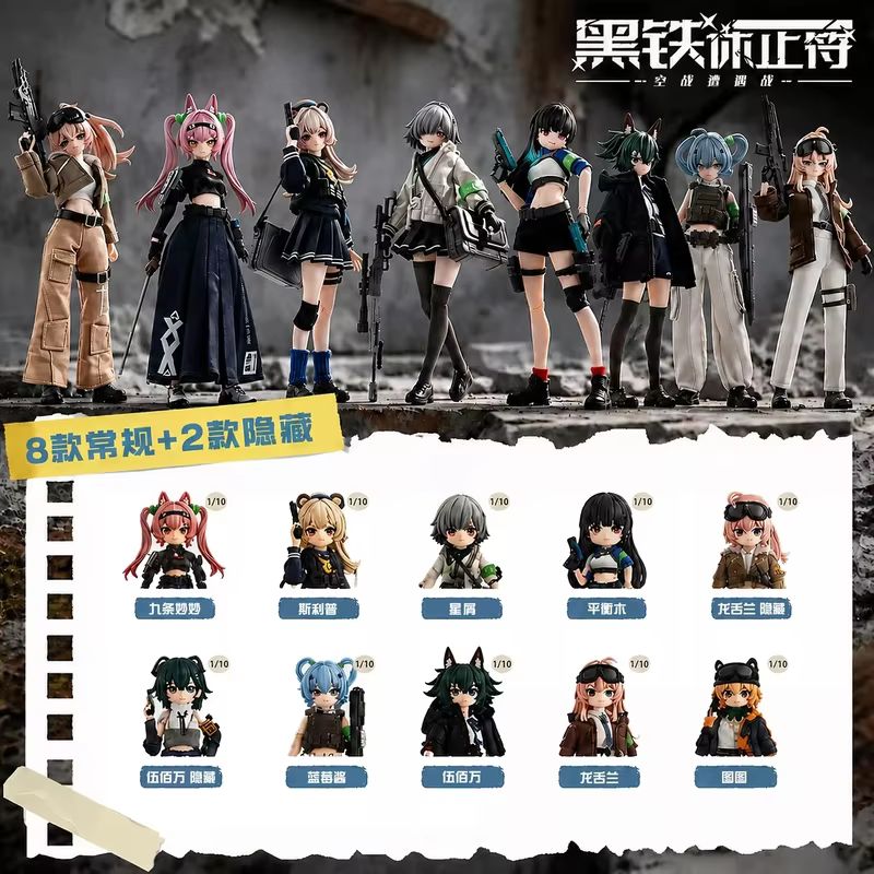 2026 New Eden Toys Seri Black  - Anime Action Figure Blind Box ulasan dan harga