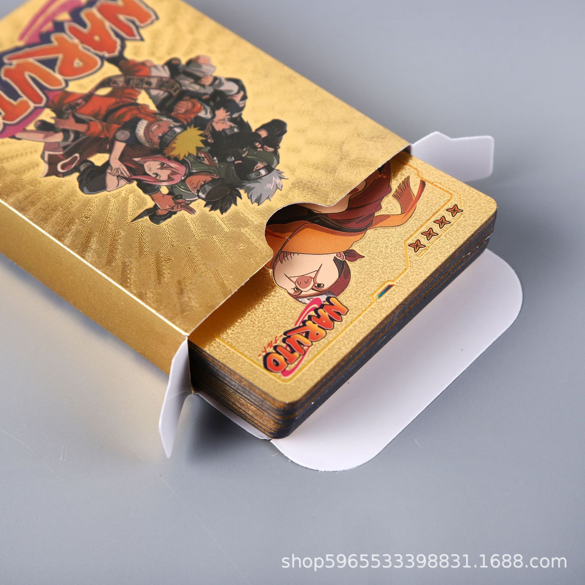 55 Buah Kartu Naruto Seri Emas - Board Games ulasan dan harga