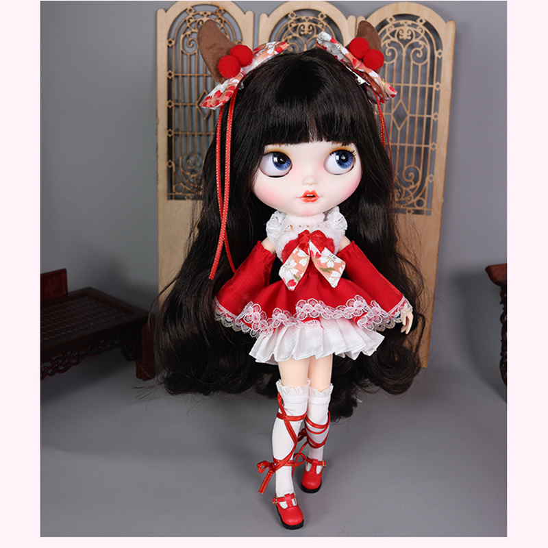Boneka Blyth BJD sambungan bad - Bjd Doll 1 6 Full Set With Clothes ulasan dan harga