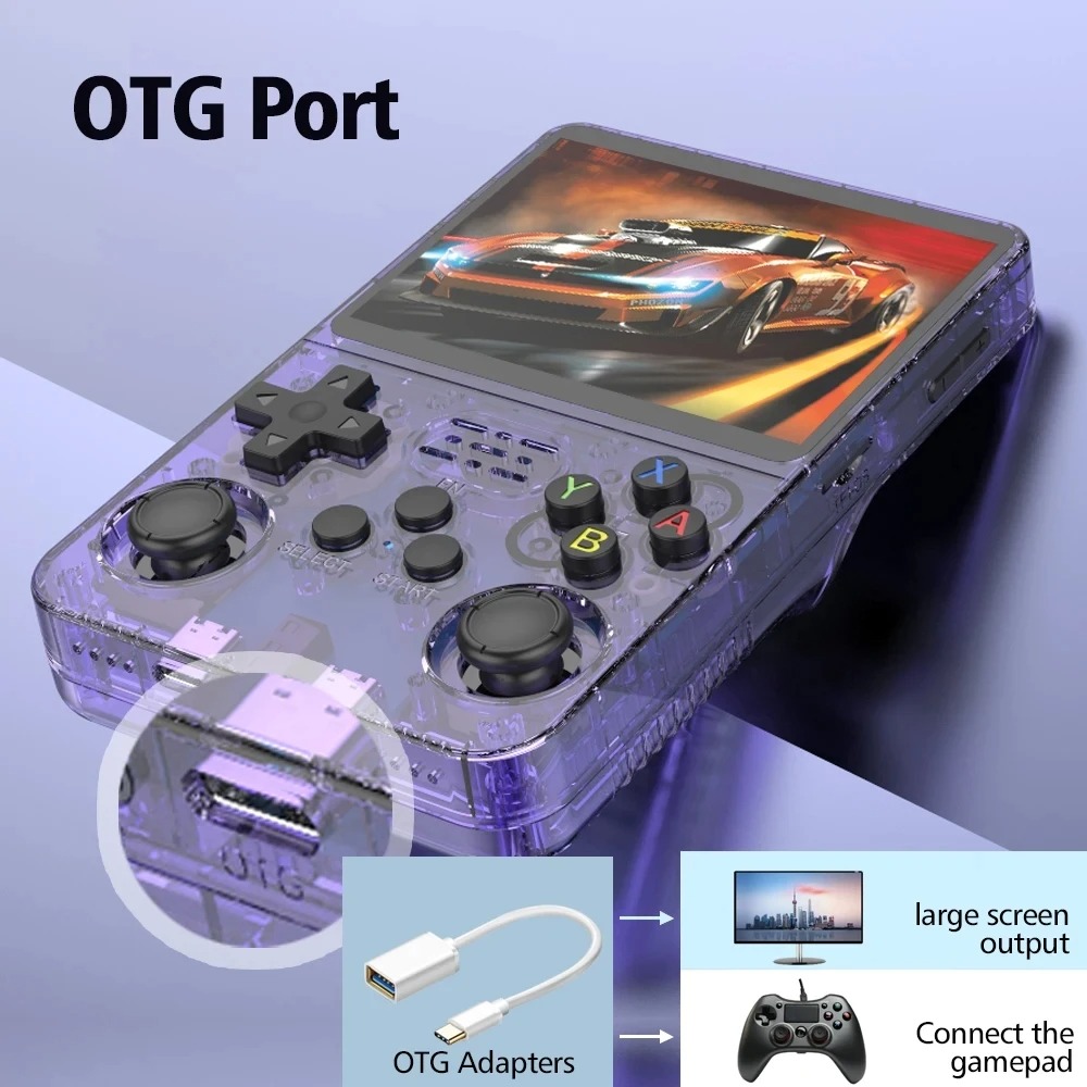 Konsol Game Genggam Baru R36s  - Retro Handheld Game Console R36S ulasan dan harga