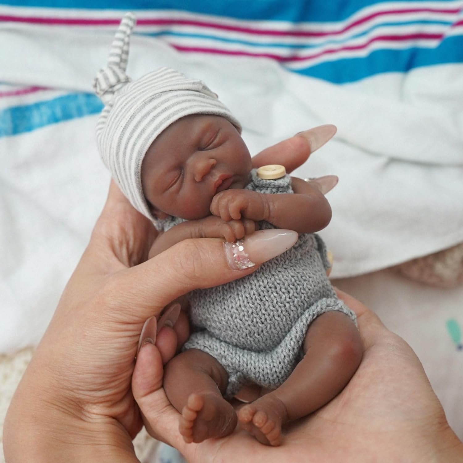 Boneka Bayi Terlahir Kembali 7 - Reborn Baby Doll Silicone Realistic ulasan dan harga