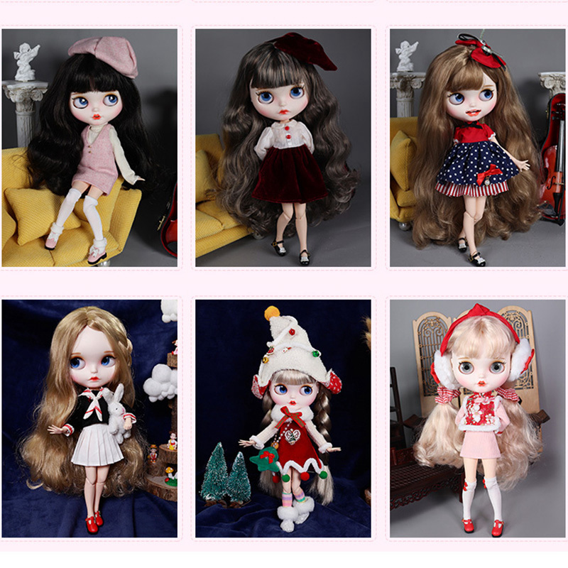 Boneka Blyth 1/6 BJD Joint Bod - Bjd Doll 1 6 Full Set With Clothes ulasan dan harga