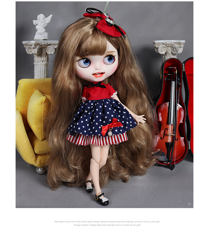 Boneka Blyth 1/6 BJD Joint Bod - Bjd Doll 1 6 Full Set With Clothes ulasan dan harga