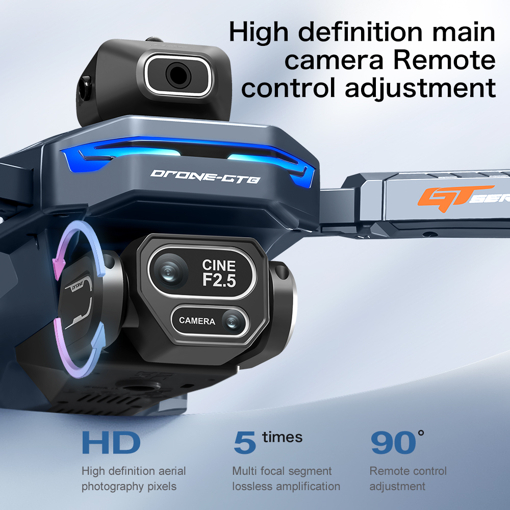 Drone RC GT8 HD BARU 4K Profes - Fpv Brushless Rc Drone 4K ulasan dan harga