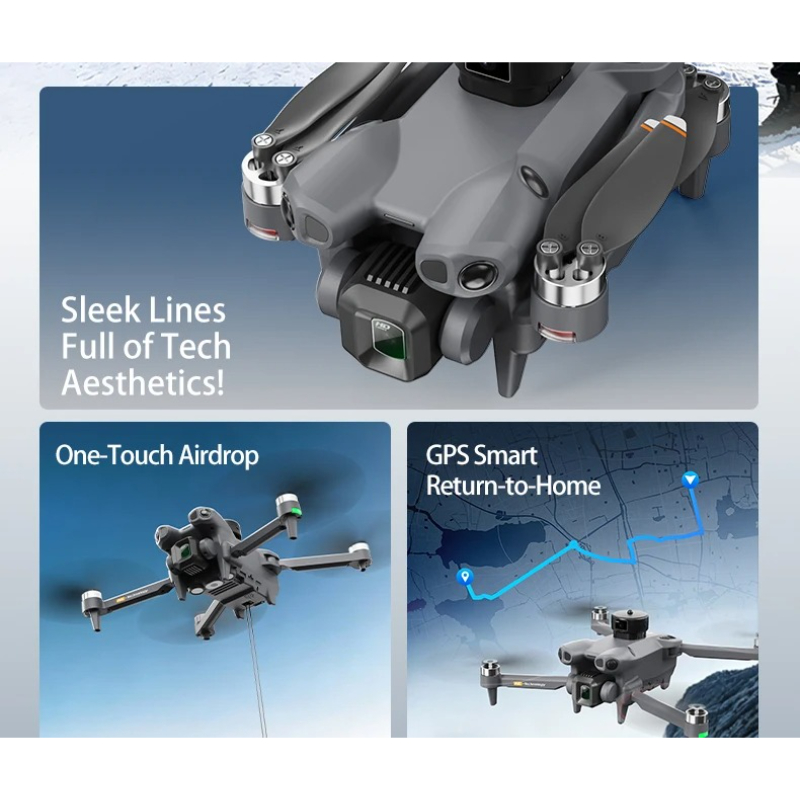 Drone FPV AE51 RC 2026 Baru de - Fpv Brushless Rc Drone 4K ulasan dan harga