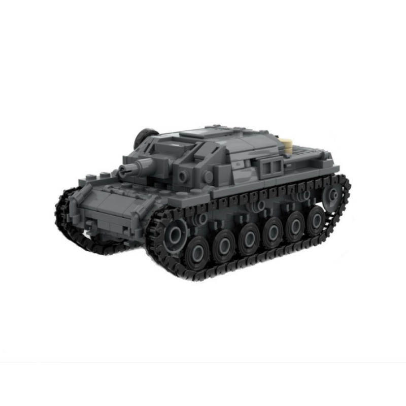 MOC Tank Militer Model B Parti - Lego Compatible Military Tank ulasan dan harga