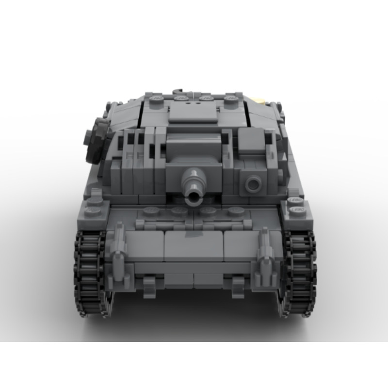 MOC Tank Militer Model B Parti - Lego Compatible Military Tank ulasan dan harga