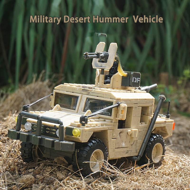 MOC mainan blok bangunan Humme - Lego Compatible Military Tank ulasan dan harga