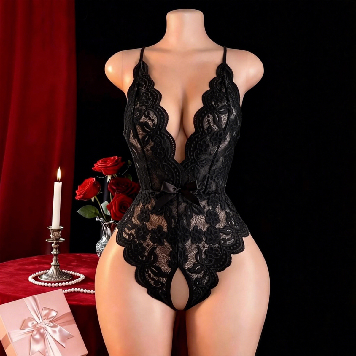 Lingerie Seksi Tanpa Celana Da - Dolls ulasan dan harga