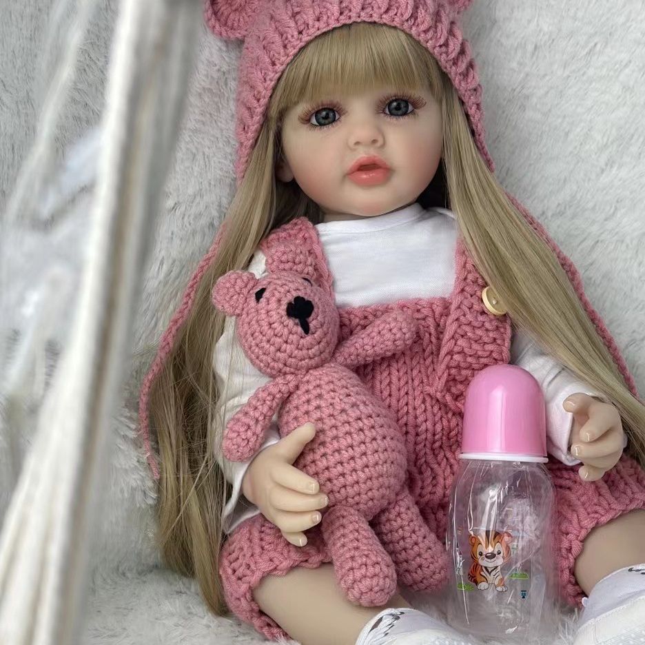 BZDOLL boneka bayi perempuan,  - Reborn Baby Doll Silicone Realistic ulasan dan harga