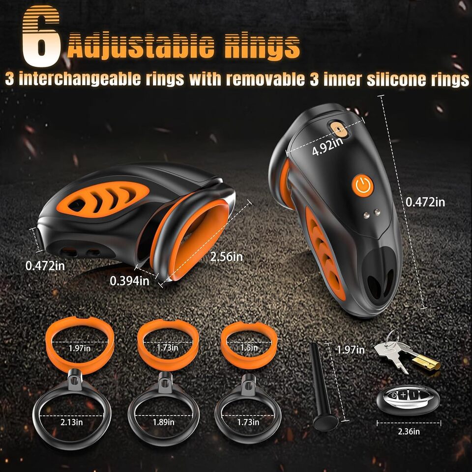 Cincin Pengunci Penis Elektrik - Remote Control Toys ulasan dan harga
