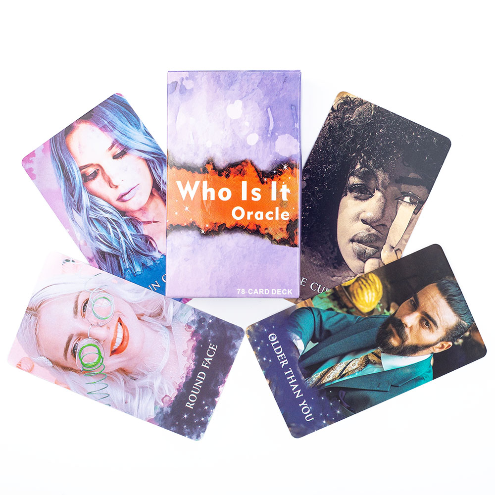 Who Is It kartu Oracle 78 kart - Tarot Cards Deck With Guidebook ulasan dan harga