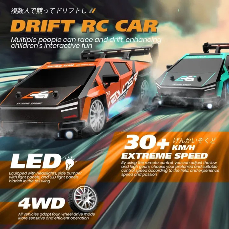 Mobil Remote Control RC Drift  - Rc Drift Car 1 24 Scale 4Wd ulasan dan harga