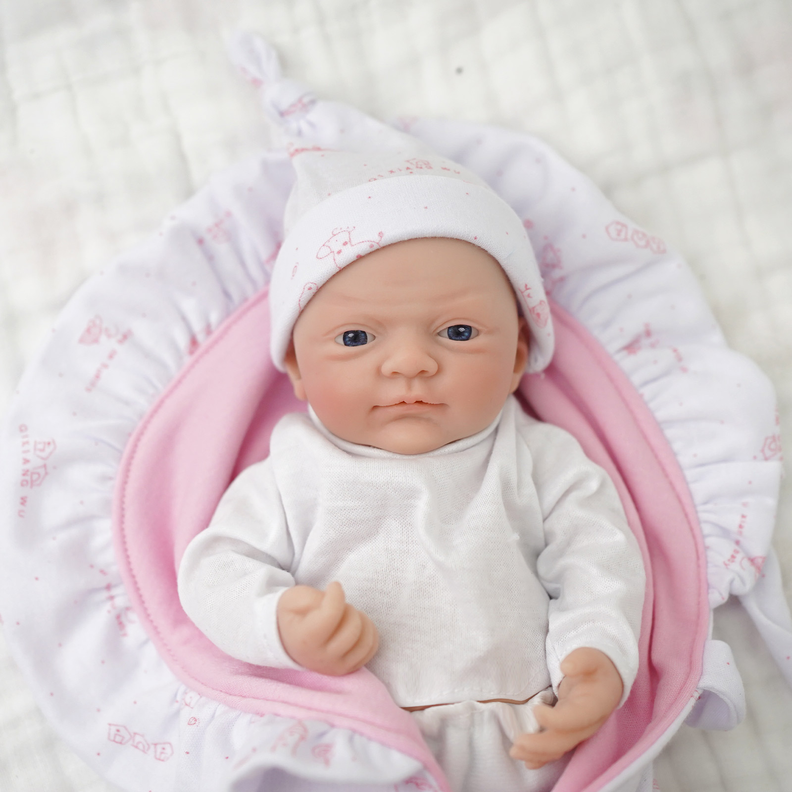Boneka bayi silikon Full Body  - Reborn Baby Doll Silicone Realistic ulasan dan harga