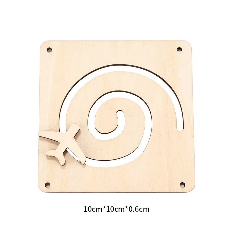 DIY papan sibuk Montessori uda - Montessori Wooden Busy Board Toddler ulasan dan harga