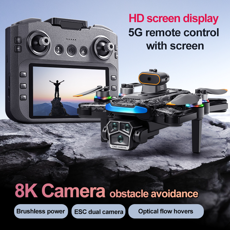 Drone GPS A14 Original 8K Tiga - Fpv Brushless Rc Drone 4K ulasan dan harga