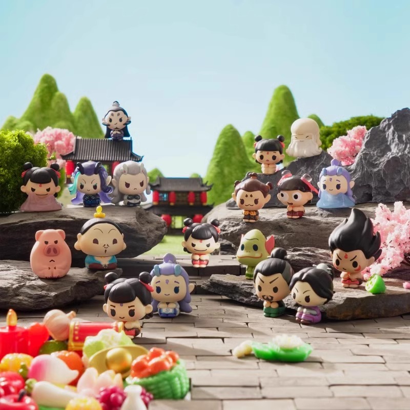 Ne Zha 2 Duduk Berturut-turut  - Anime Action Figure Blind Box ulasan dan harga