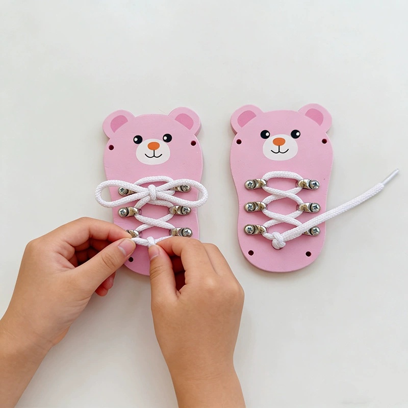 DIY Montessori Papan Sibuk Aks - Montessori Wooden Busy Board Toddler ulasan dan harga