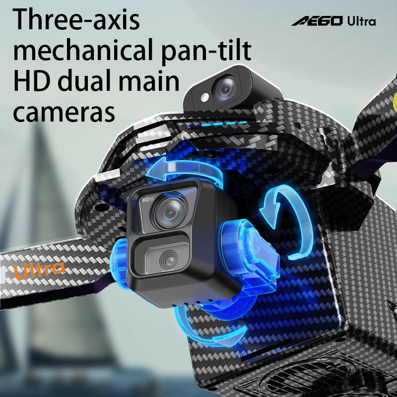 Drone Profesional AE60 GPS Kam - Fpv Brushless Rc Drone 4K ulasan dan harga