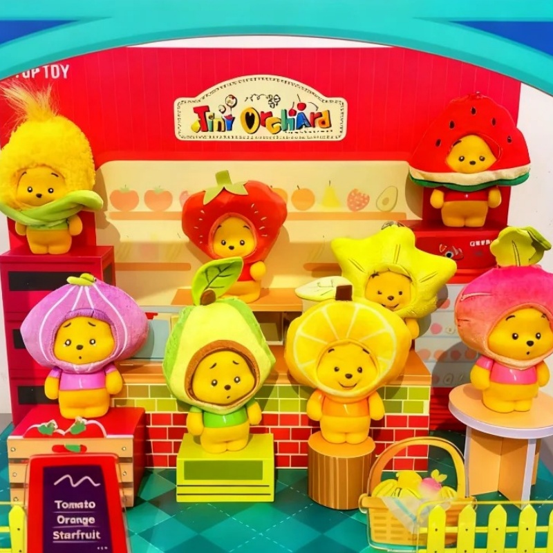 Winnie The Pooh Asli Seri Kebu - Anime Action Figure Blind Box ulasan dan harga