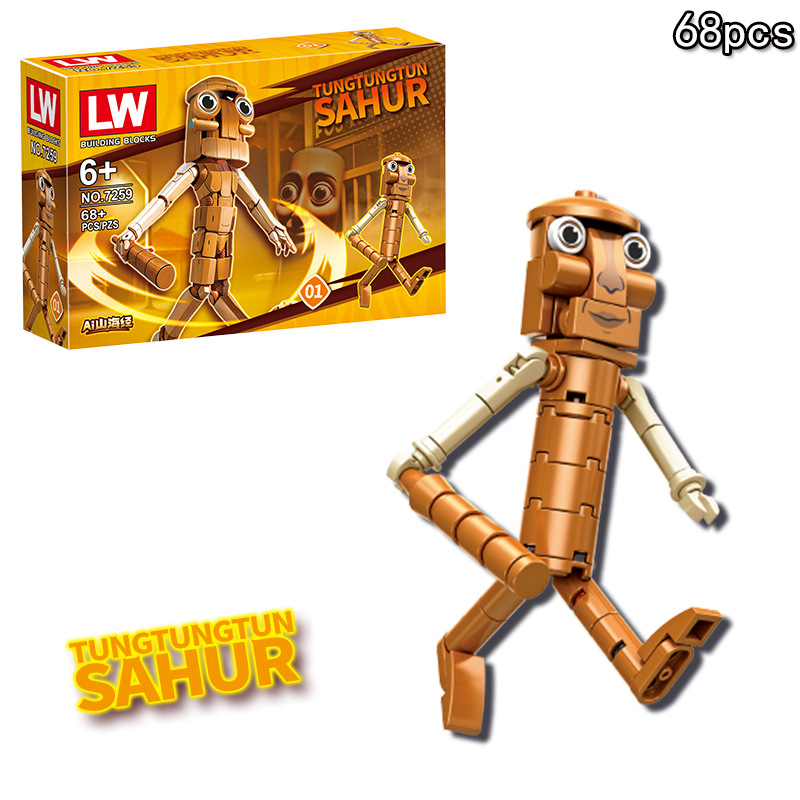 Figur Anime Italia Brainrot Tr - Anime Action Figure Blind Box ulasan dan harga