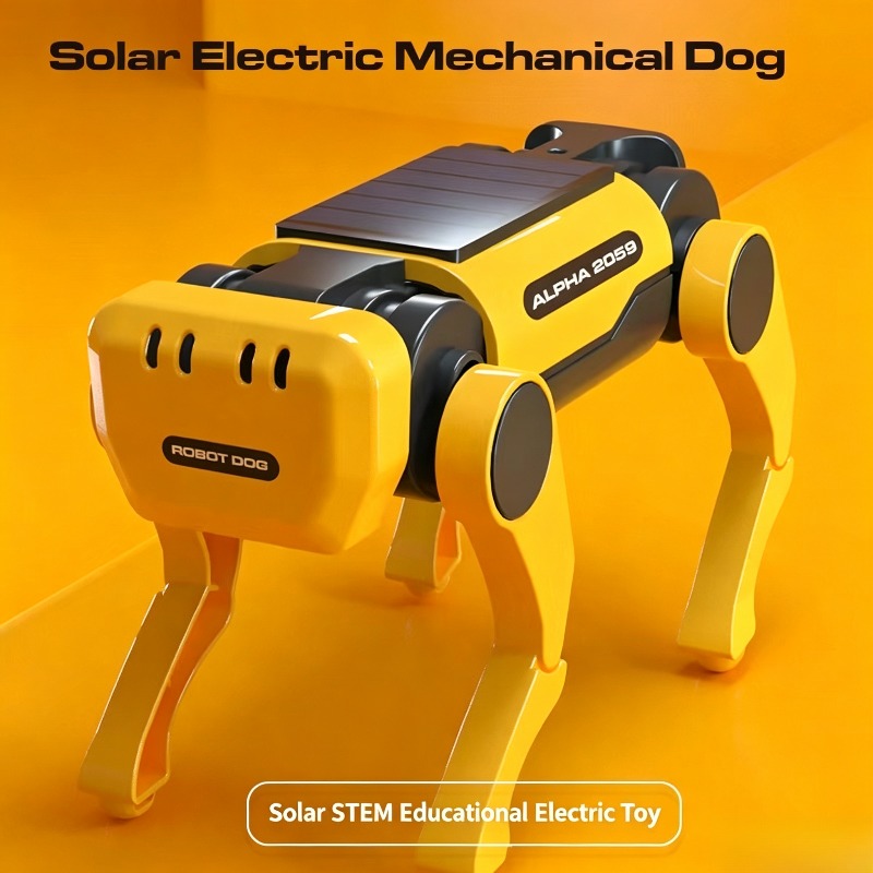 Kit Perakitan Anjing Mekanik T - Stem Solar Robot Kit For Kids ulasan dan harga