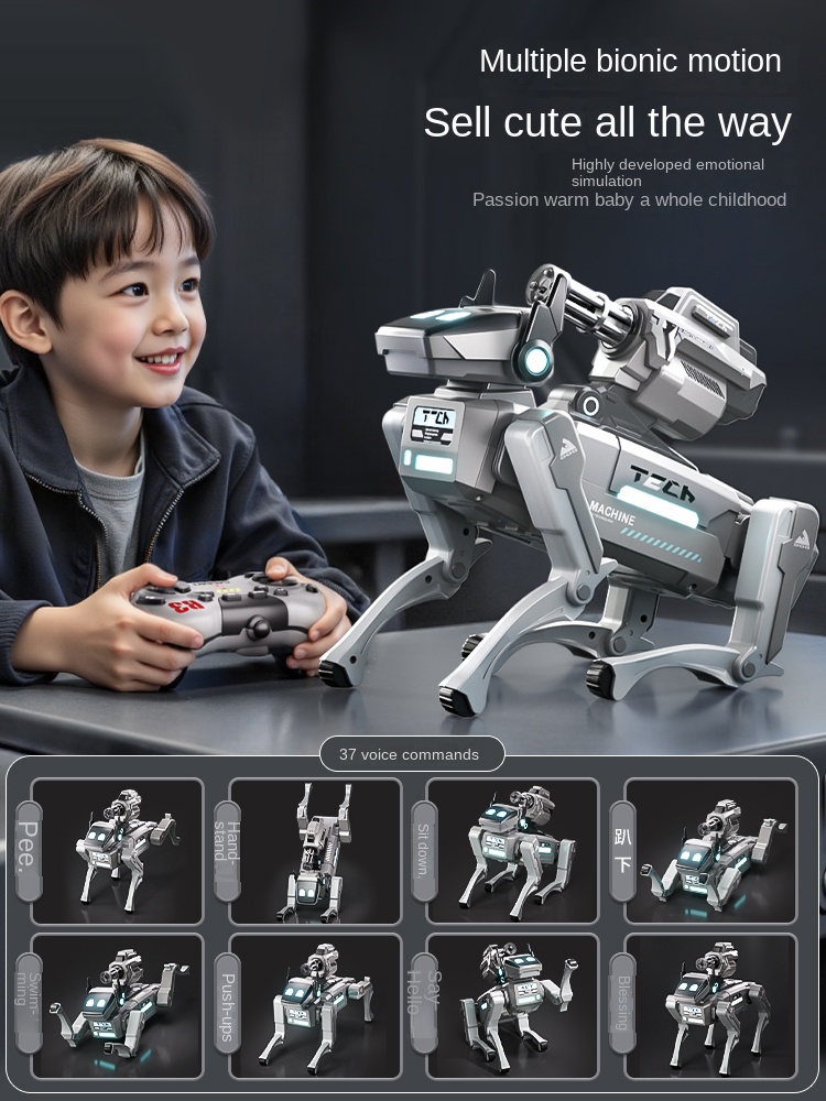 Robot Anjing AI Mainan Remote  - Remote Control Toys ulasan dan harga