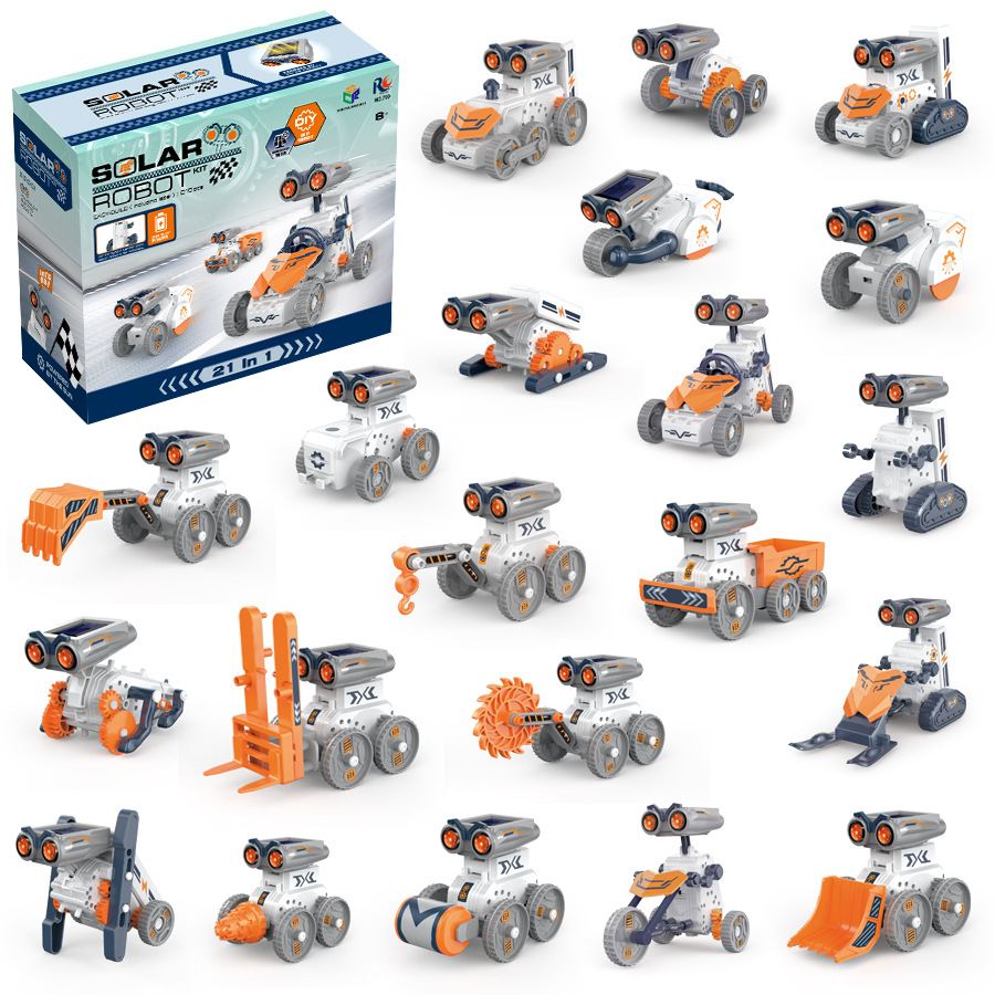 21 IN 1 STEM Solar Robot Kit M - Stem Solar Robot Kit For Kids ulasan dan harga