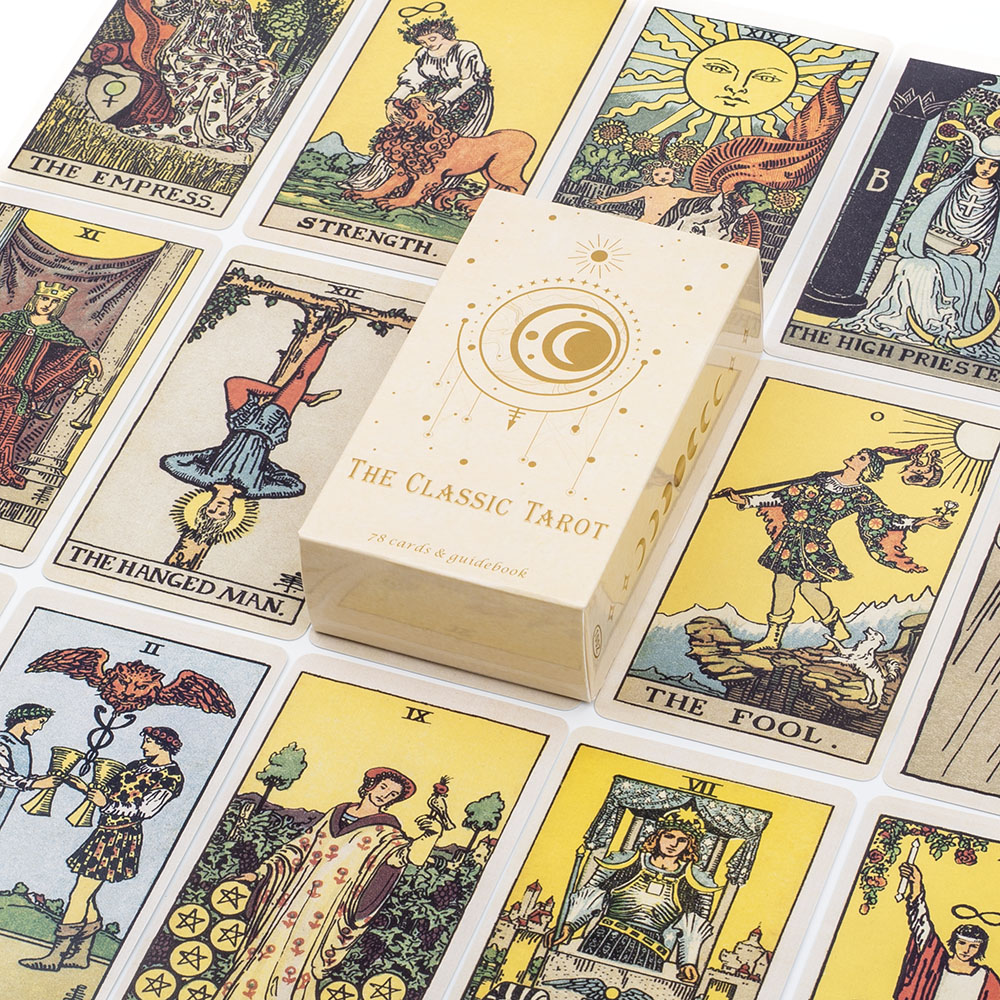 Permainan papan Tarot klasik u - Tarot Cards Deck With Guidebook ulasan dan harga