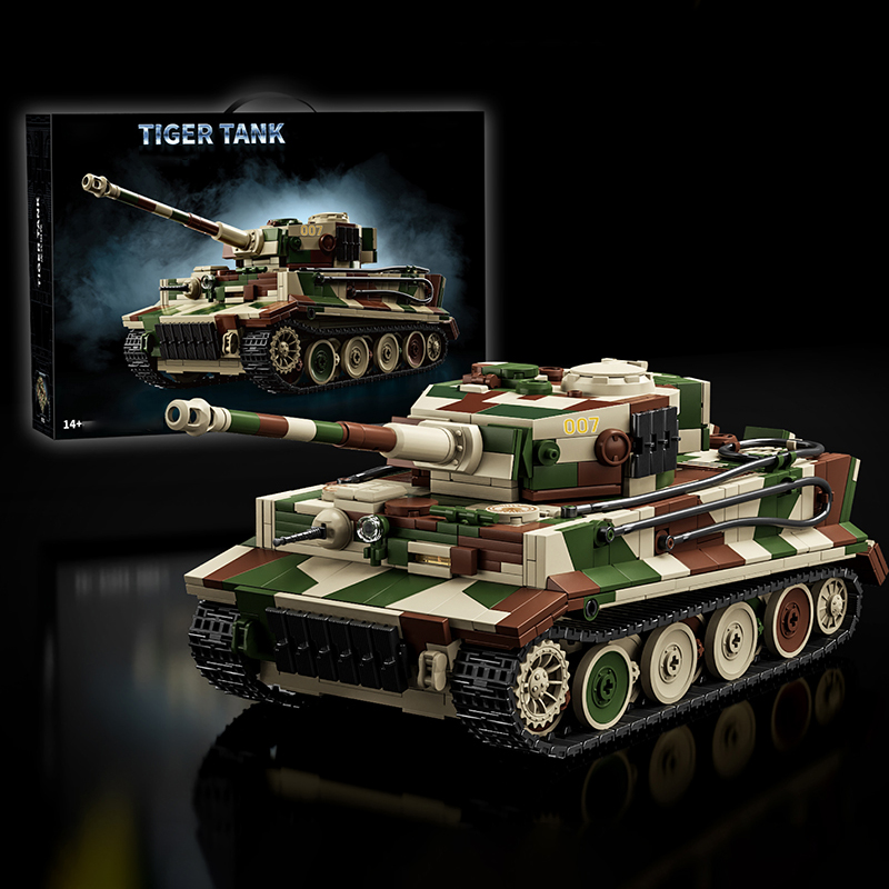 Set Blok Bangunan Tank Tiger J - Lego Compatible Military Tank ulasan dan harga