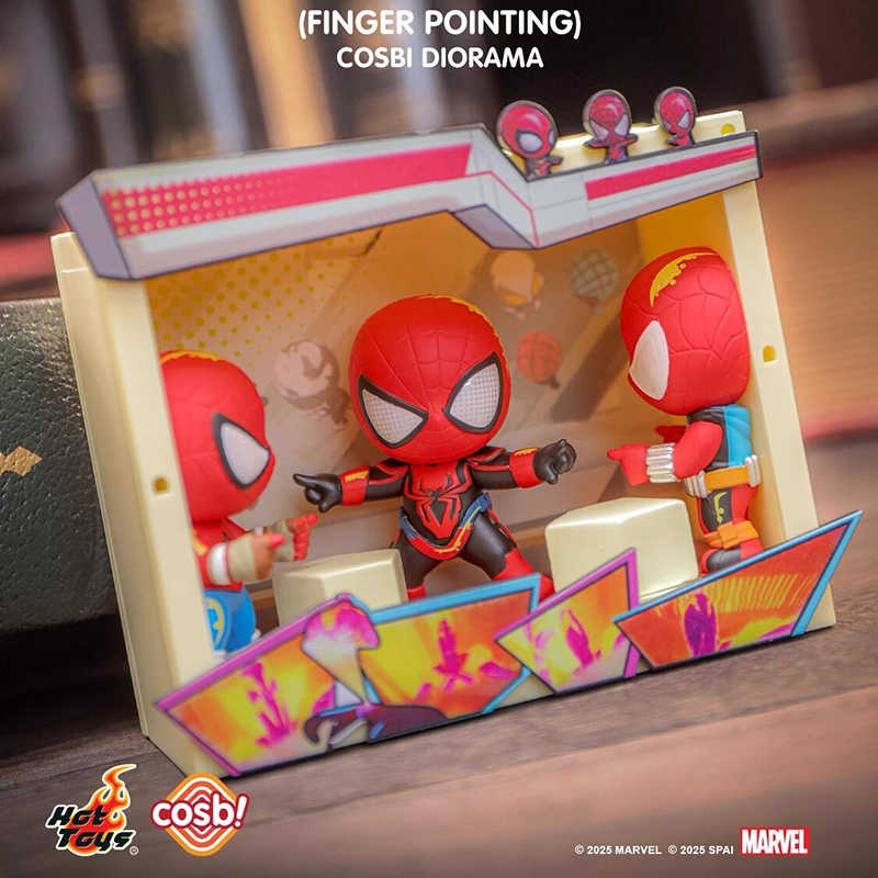 Hottoys Spider Man Blind Box A - Anime Action Figure Blind Box ulasan dan harga